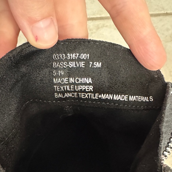 Target Black Women's Sneakers with Zipper - Picture 4 of 5